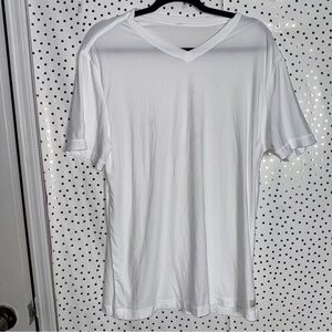 Vuori Classic White V-Neck T-Shirt